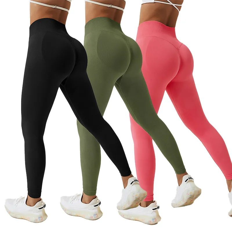 workout leggings High waisted Seamless yoga pants price fitness Gym leggings pants women for adults sports fitness yoga leggings