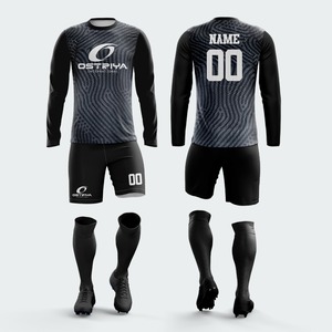 Maillot de football personnalisé à manches longues, uniforme de football pour gardien de but, tenue de football respirante, uniforme d'équipe de football, nouveau design 2026 - Product Image 3