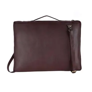 Genuine leather custom made wholesale laptop sleeve men women laptop bag Laptop sleeve leather Messenger Office Bag