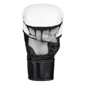 Vente en gros de gants de boxe MMA fabricant de logo personnalisé en cuir ufc sparring formation gants de MMA - Product Image 2