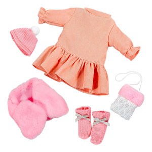 2025 mùa hè cô gái 'thêu Dresses với bong bóng tay áo vải Vải Búp Bê Neck-Rắn mô hình quần áo trẻ em - Product Image 1