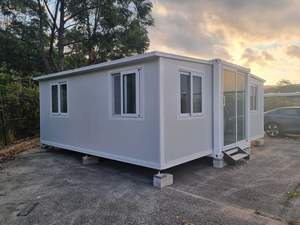 Grande maison résidentielle mobile préfabriquée en acier pliable et facile à plier pour hôtel Maison en conteneur pliable de 4e génération Acheter une maison en conteneur - Product Image 2