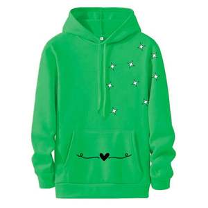 Sudadera con capucha estampada de alta calidad para hombre, ropa informal estampada de algodón mezclado con capucha para hombre - Product Image 1