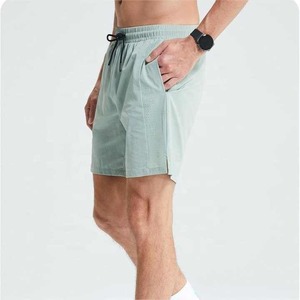 Personalizado en blanco verano Jogger pantalones cortos para correr secado rápido Atlético entrenamiento sudor gimnasio hombres pantalones cortos para hombres pantalones cortos de entrenamiento logotipo personalizado - Product Image 1