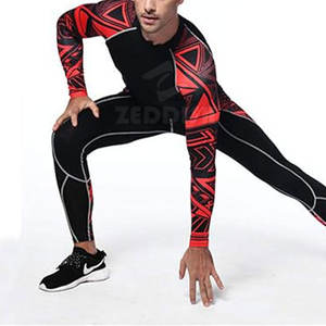 Costume de compression pour hommes de haute qualité fabriqué au Pakistan à vendre Costume de compression de marque privée - Product Image 3
