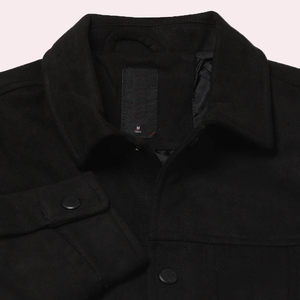 Unisex <b>Denim</b> <b>Jacket</b> Customized Color Stand Collar Windproof Hooded 100% Cotton Full Sleeve OEM Service Reasonable Price - Product Image 3
