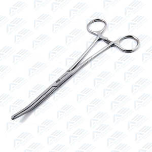 Pince à épiler en tissu Kocher 5 pouces fabricant pakistanais vente en gros pas cher médical chirurgical 1X2 dents - Product Image 6