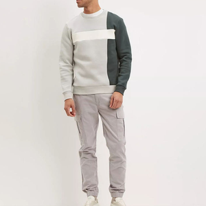 Custom 100% Cotton <b>Plain</b> <b>Tracksuit</b> Men Jogging Hoodie Sweat Suits Blank 2 Piece Set <b>Tracksuit</b> Sets <b>tracksuit</b> for man 100% cotton - Product Image 5