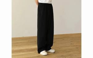 Pantalon ample avec poches pour le sport, l'hiver, le jogging décontracté, les activités de plein air, coupe droite, respirant, écologique, fermeture à cordon, pour hommes - Product Image 4