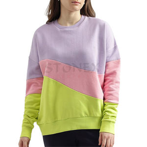 Venta al por mayor de sudaderas personalizadas para mujer, sudadera de lujo para mujer, el mejor diseño, camisas para mujer, ropa informal - Product Image 1