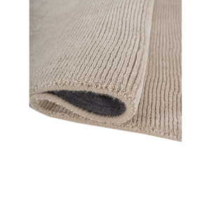 Tapis Contour en Laine et Soie, Grand Format 9x12, Couleur Unie Classique Tabriz, pour la Maison et les Couloirs, en Viscose - Product Image 2