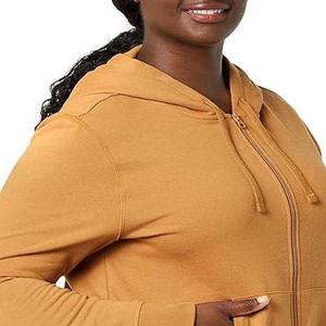 Sudaderas con capucha para mujer de invierno 2024, superventas, sudaderas con capucha transpirables personalizables de talla grande, bordadas con forro de Pakistán - Product Image 5