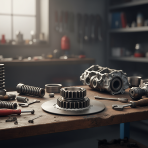 เฟืองโซ่ Z22 ฟันตรง 7 สปริง สำหรับระบบส่งกำลังรถจักรยานยนต์ - Product Image 3