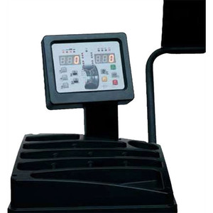 Équilibreuse de roues pour camions Corghi Service Pro 150 avec élévateur – Équipement efficace d'alignement de roues pour ateliers de pneus - Product Image 3