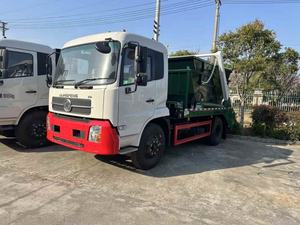 Camion benne basculante Dongfeng 8m³ à bras articulé et conteneur <span class=keywords><strong>de</strong></span> déchets pour les secteurs <span class=keywords><strong>de</strong></span> la construction et <span class=keywords><strong>de</strong></span> la gestion des déchets - Product Image 4