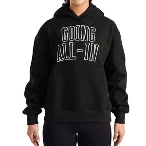 เสื้อฮู้ดผู้หญิงผ้าสแปนเด็กซ์คอตตอนพิมพ์ลายสำหรับฤดูหนาว  คอเสื้อแบบมีโลโก้สั่งทำ  ไหล่ตก  ผ้าฟลีซ  เป็นมิตรกับสิ่งแวดล้อม  ขายส่ง - Product Image 6