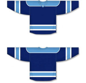 Nouvelle conception 2025 Maillots de hockey sur glace Taille plus grande Logo imprimé Maillots de hockey sur glace Conception personnalisée Maillots de hockey sur glace sublimés - Product Image 3