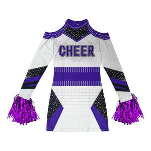 Uniforme Cheer personnalisé avec tissu de performance durable et design élégant, idéal pour les routines à haute énergie et les compétitions d'équipe - Product Image 5