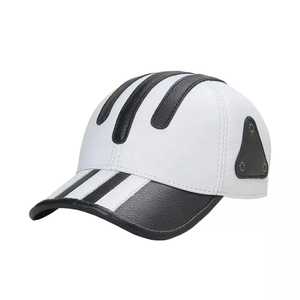 หมวกแก๊ปกีฬา5แผงหมวกแก๊ป Gorras โฟมตาข่ายทรักเกอร์ออกแบบโลโก้ได้ตามต้องการรูปแบบ3D ปักหนังแท้2025 - Product Image 4