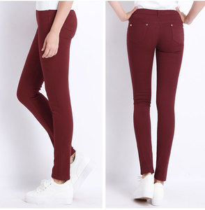 Vaqueros de mezclilla de moda con ribete de encaje, de pierna ancha, desgastados, con dobladillo sin rematar, lavado vintage, de corte recto y holgado, de algodón, estilo baggy - Product Image 1