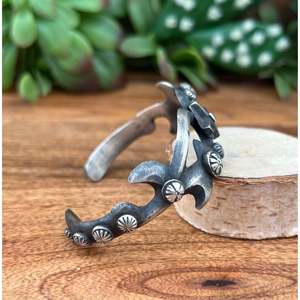 Bracelet manchette en argent sterling Chimney Butte, style tendance - Product Image 4
