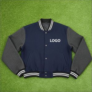 Vestes universitaires en velours côtelé pour hommes, vente en gros, personnalisées, style vintage, avec logo brodé, imperméables, 2026 - Product Image 3