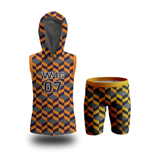 Uniforme de Fútbol Americano Personalizado para Hombre Adulto 7v7, 100% Poliéster, Absorbe la Humedad, Secado Rápido, Antibacteriano, Anti-UV, Transpirable - Product Image 6