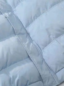 Veste à bulles estivale unisexe de haute qualité personnalisée 2025, logo sur le devant, col mandarin, doublure en coton - Product Image 5