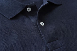 Vente chaude Coton Personnalisé pour Polos pour Hommes Vente en Gros de Haute Qualité Design Slim Fit avec Motif Solide Imprimé - Product Image 3