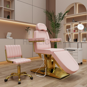 Hete Verkoop Moderne Schoonheidssalon Meubels Elektrisch Verstelbare 4 Motoren Behandeling Massagebed - Product Image 1