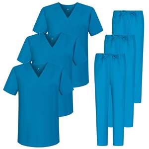 MISEMIYA Paquete de 3 Unidades - Uniforme Sanitario Unisex 3-6801-6802 Hecho en Sri Lanka - Product Image 5