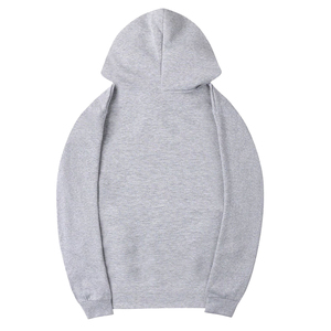 Sudaderas con capucha de hombre de gran tamaño personalizadas al por mayor, ropa de calle de tendencia con estampado y logotipo de algodón y poliéster - Product Image 2