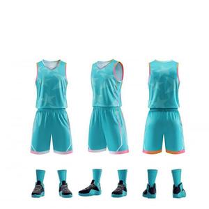 Vente directe d'usine meilleur matériel uniforme de basket-ball pour hommes vêtements de sport respirants avec des techniques imprimées conception personnalisable - Product Image 5