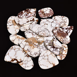 AAA + qualité naturel cheval sauvage magnésite jaspe cabochon de pierres précieuses en vrac mélange de pierres précieuses en forme de mélange pour la fabrication de bijoux - Product Image 1