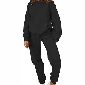Conjuntos de chándal con capucha para mujer superventas Ropa estampada de peso pesado con pantalón Tallas grandes Características - Product Image 1