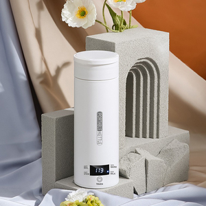 Mini du lịch cầm tay Ấm đun nước điện nhỏ Cà Phê Trà Ấm đun nước nóng nồi hơi với 4 Điều khiển nhiệt độ - Product Image 2