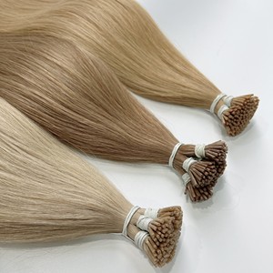 NUANCES BLONDES CHEVEUX RUSSES Pre-Bonded FLAT TIP KERATIN Remy COULEURS de qualité supérieure EXTENSIONS DE CHEVEUX HUMAINS vietnamiens pour les SALONS - Product Image 4