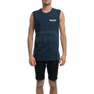 Pakistan Top Selling <b>Men</b> <b>Singlets</b> High Quality 100% Cotton Knitted Breathable Casual Customized Printing Gym Wear - Product Image 5