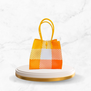 Wholesale Eco-Friendly Women's Medium Woven Tote Bag Handmade Recycled Plastic Material From Indonesia Apparels - Product Image 1