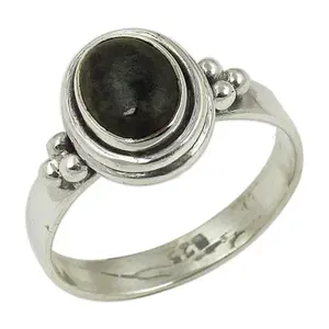 Anillo Hecho a Mano de Plata 925 con Circonita Verde en Forma de Pera, Chapado en Rodio, Joyería Fina para Mujer, Regalo - Product Image 1