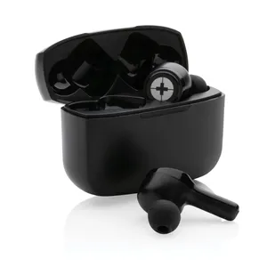 หูฟังไร้สาย Swiss Peak ANC TWS RCS พร้อมอุปกรณ์ส่งเสริมการขายแบบ USB ที่ยั่งยืน - Product Image 1