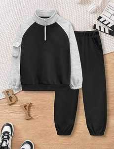 Nuevo diseño, venta al por mayor, chándal informal de invierno personalizado para niños, traje de jogging de algodón y poliéster ligero transpirable de alta calidad - Product Image 6