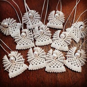 Nuevo Adorno Navideño de Macramé, el Mejor Proveedor y Fabricante de Adornos de Macramé al por Mayor de Refratex India, Hecho en India para - Product Image 4