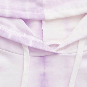 Haut court à capuche imprimé Y2K pour femme, séchage rapide, coton et polyester, manches longues avec logo frontal, design tricoté, longueur courte - Product Image 3