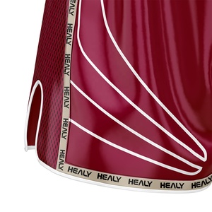 Shorts de boxe personnalisés HEALY pour hommes, satin de haute qualité, séchage rapide, respirants, pour entraînement MMA, combats et salle de sport. - Product Image 5