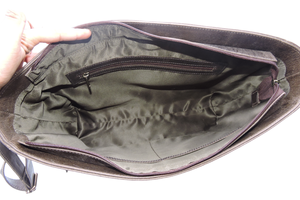 Hakiki deri yönetici resmi ofis erkek omuz dizüstü askılı çanta Crossbody tarzı boyutu tam Flap Vintage çanta - Product Image 6