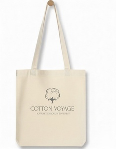 Sac de shopping en coton à longue poignée de haute qualité, nouveau style tendance, sac de shopping en coton à longue poignée avec taille personnalisée - Product Image 6