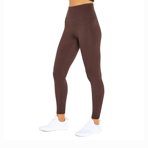 2026 New High Waist <b>Leggings</b> for Women Push-up Fitness Gym Sport Running Yoga Pants Solid <b>Pattern</b> Drawstring Closure - Product Image 1