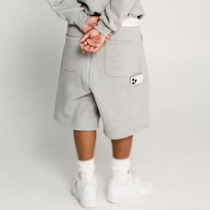 Outdoor High Quality Customized <b>Men's</b> Gym <b>Shorts</b> New Arrival Latest Style Solid Pattern Track <b>Shorts</b> High Street Sweat <b>Shorts</b> - Product Image 4