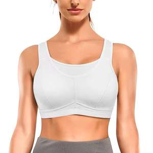 บราเล่นกีฬาคอวีสำหรับผู้หญิงระบายอากาศได้ดีแห้งเร็วกระชับสัดส่วนผ้านิ่มสำหรับผู้ใหญ่ - Product Image 2